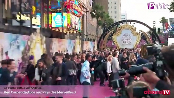 Johnny Depp : sa nouvelle coupe de cheveux au top à l’avant-première de Alice aux Pays des Merveilles 2 !