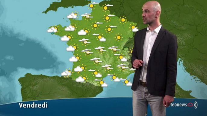 Le bulletin météo du 05-05-2016 13 heures