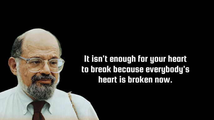 "Allen Ginsberg: An Insight into His Iconic Quotes | Exploring the Mind of a Poetic Genius"