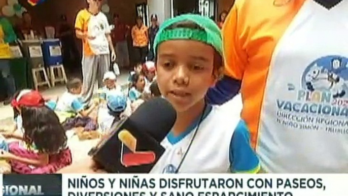 Trujillo | Niños y niñas disfrutaron de múltiples actividades como parte del Plan Vacacional 2023