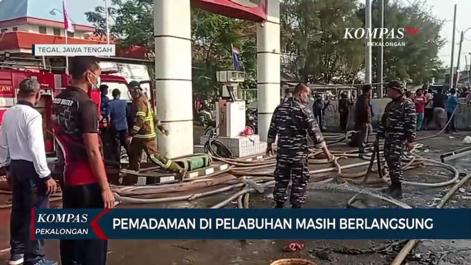 Kebakaran Pelabuhan Tegalsari: 51 Kapal Terbakar, Pemadaman Masih Berlangsung