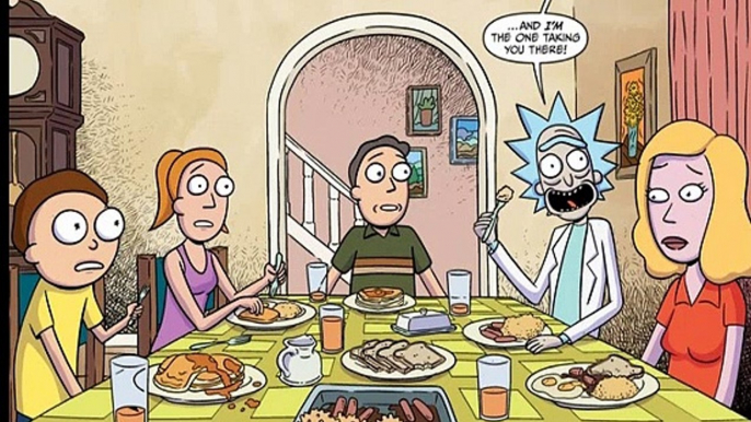 Newbie's Perspective Rick and Morty Comic Reviews Morty's Run