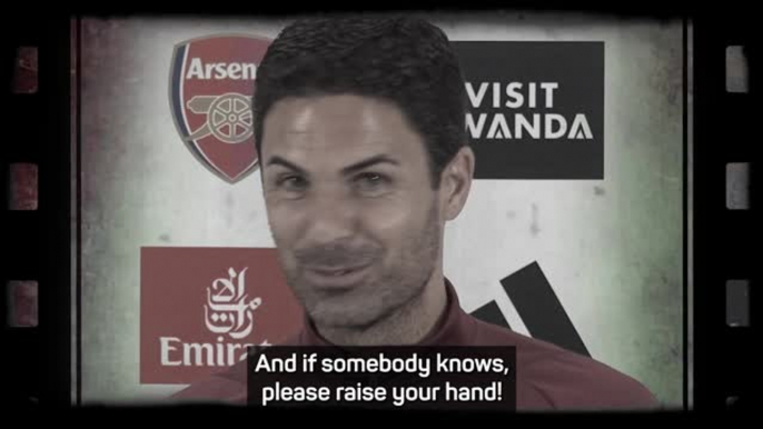 A goalscoring striker, please raise your hand! - Arteta's best bits