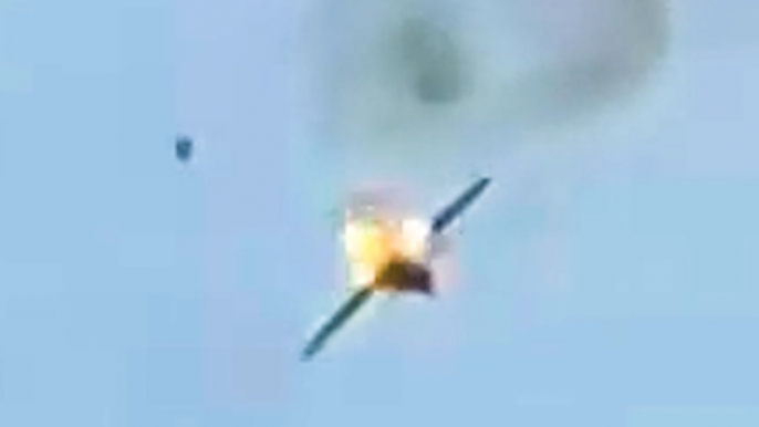 Pilot EJECTS During Airshow as Aircraft CRASHES!