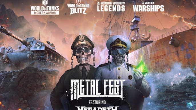 Megadeth and Wargaming join forces for Wargaming Metal Fest