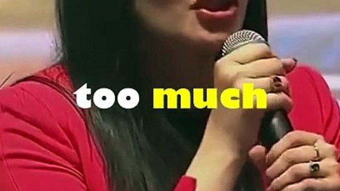 You have to listen to your heart _ Muniba Mazari Motivational Speech