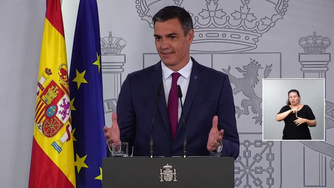 Pedro Sánchez sobre el beso de Rubiales a Jenni Hermoso: "Fue un gesto inaceptable. Creo que las disculpas no son suficientes, tiene que continuar dando pasos el señor Rubiales"