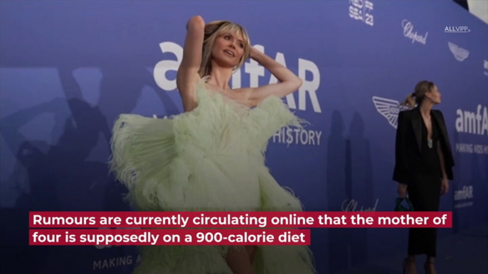 900 Calories A Day? Heidi Klum Talks About Nutrition