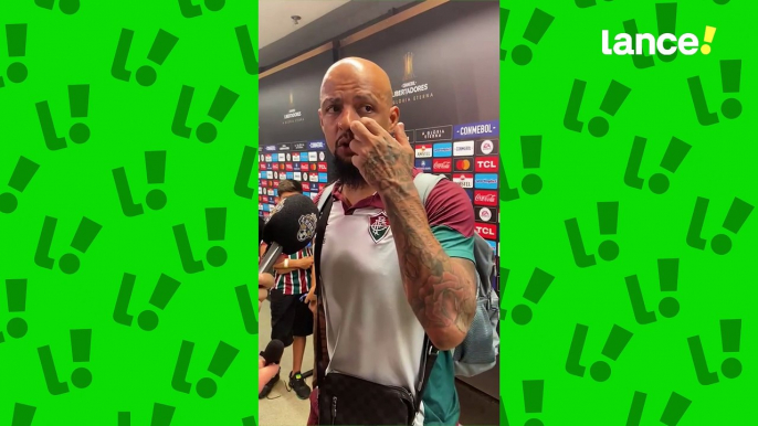 Felipe Melo comenta possibilidade do Fluminense conquistar a Libertadores: ‘Já passou da hora’
