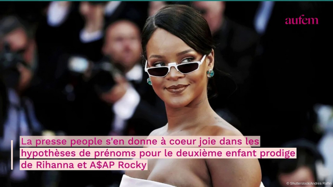 Rihanna : le prénom de son bébé aurait été découvert… par des internautes !
