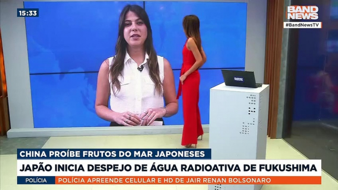 Água japonesa está interditada e China proíbe frutos do mar japoneses| BandNews TV