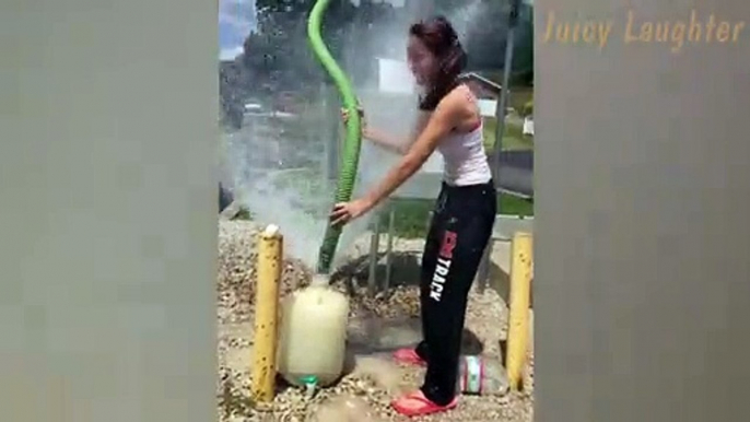 Hilarious Water Catastrophe: The Day the Hose Had a Mind of Its Own!