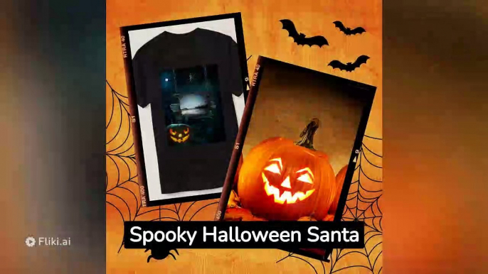 Unleash Spooky Vibes: Santa Monica Pier #Halloween T-Shirt Now Available! #SpookySantaMonica #SantaMonicaStyle #GhostsOfSantaMonica