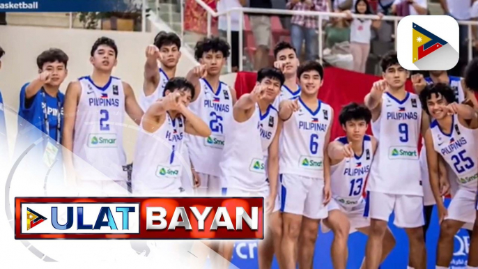 Gilas Pilipinas Youth, panalo kontra Kazakhstan sa FIBA under 16 Asian Championship sa Doha, Qatar