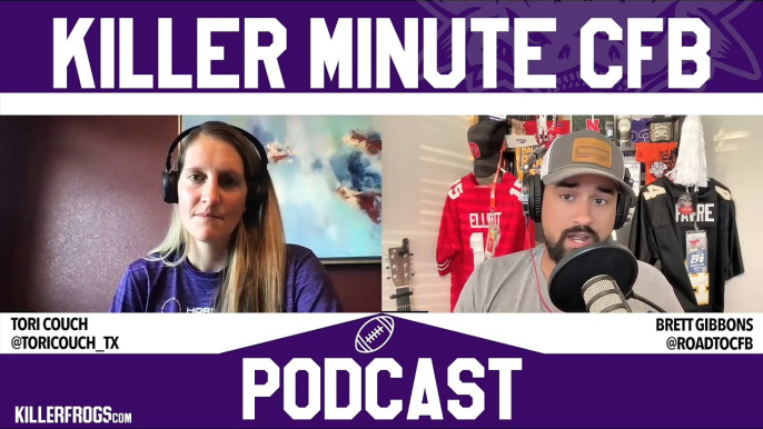 WATCH! Ep. 14 - KillerFrogs Killer Minute College Football Podcast: SMU at TCU Preview