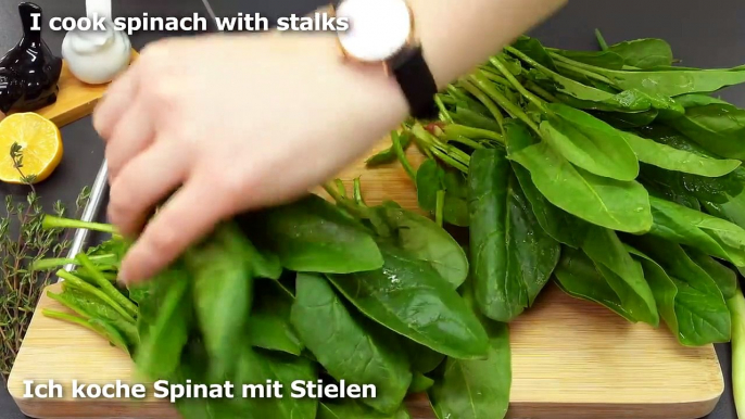 Dieses Spinat rezept ist so lecker, dass ich es fast jeden Tag kochen kann! Sehr leckeres Rezept!