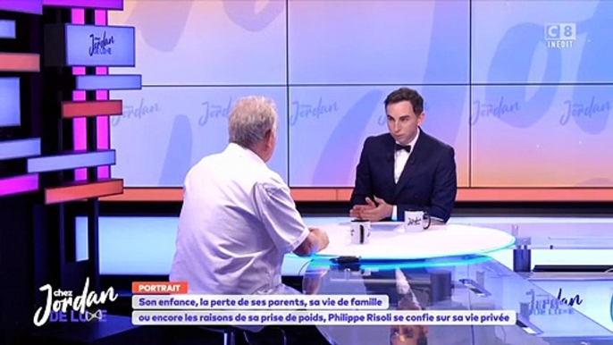 Philippe Risoli évoque sa prise de poids dans l'émission "Chez Jordan" sur C8