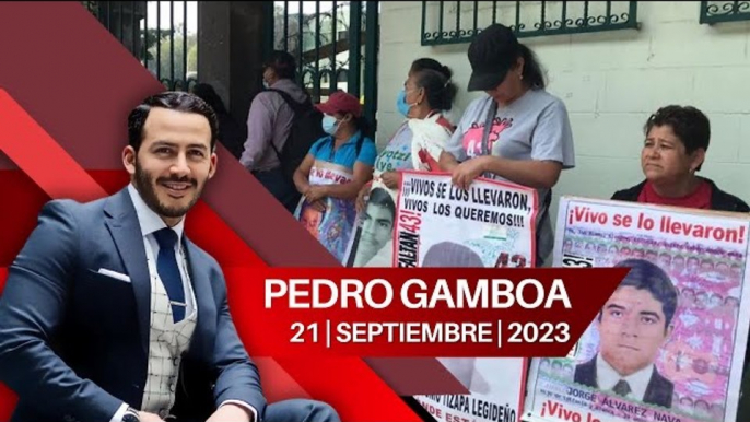 Protestan padres de los 43 Normalistas de Ayotzinapa en el Campo Militar 1. Pedro Gamboa, 21 de septiembre de 2023