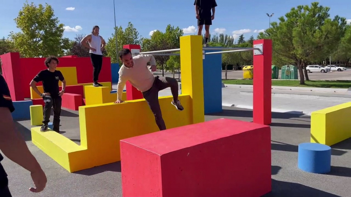 Torrejón de Ardoz presenta el primer circuito de parkour del Corredor del Henares