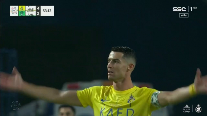 أهداف مباراة النصر 4 - 3 الاهلي _ اهداف رونالدو العالمية_دوري روشن السعودي