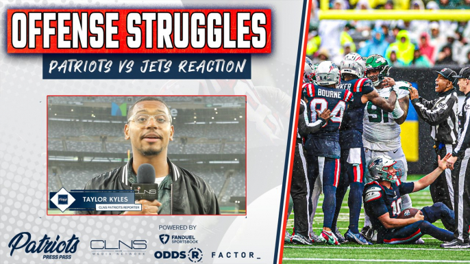 Patriots Offensive STRUGGLES Continue vs Jets Defense - Can they FIX IT?