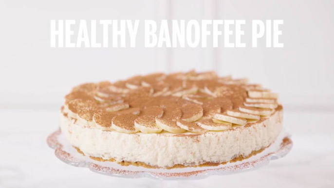 Healthy Banoffee Pie I Recipe