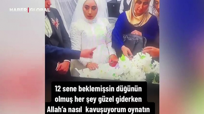 Takı töreninde neye uğradığını şaşıran gelin güne damga vurdu!