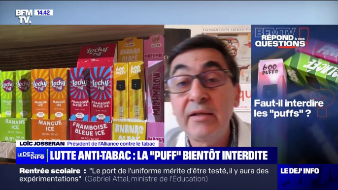 Lutte anti-tabac: la "puff" bientôt interdite. BFMTV répond à vos questions