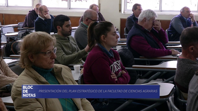 Presentación Plan Estratégico de Ciencias Agrarias