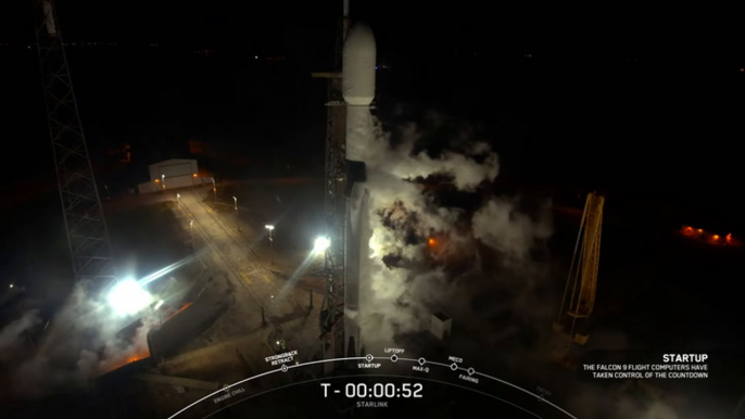 SpaceX Falcon 9 Rocket Launched 22 Starlink Satellites From Florida