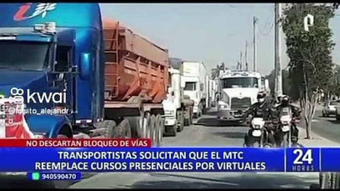 Transporte peruano alista paro y pide restringir la circulación de camiones bolivianos en su país