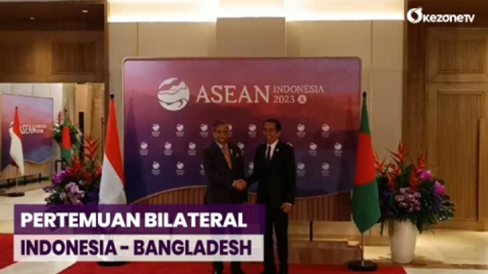 Presiden Jokowi Gelar Pertemuan Bilateral dengan Presiden Bangladesh di JCC