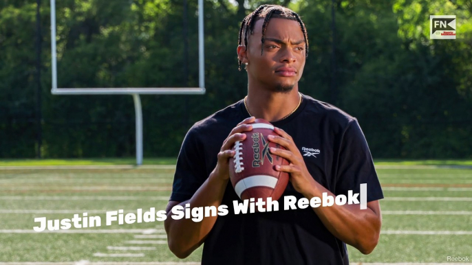 Justin Fields Signs With Reebok