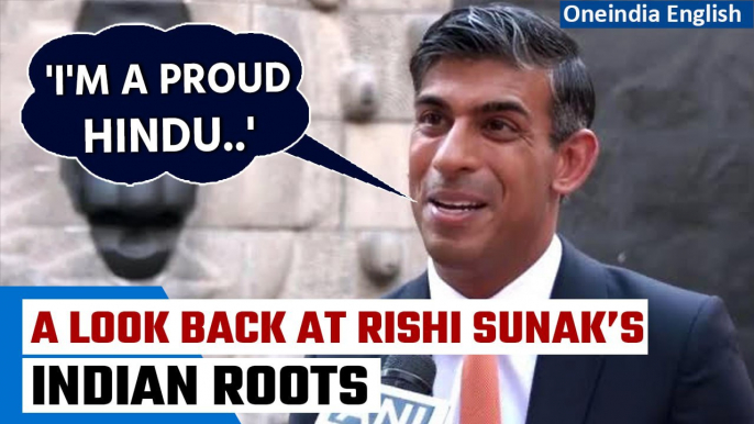 G20: UK PM Rishi Sunak calls himself proud hindu | Know about his Indian roots | Oneindia News