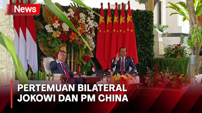 Jokowi dan PM China Li Qiang Lakukan Pertemuan Bilateral di Istana