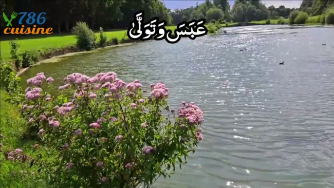 Heart Touching Recitation Of Surah Abasa With Urdu Translation By 786 cuisine