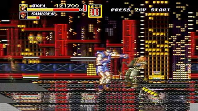 Streets of Rage 2 : Balrog (Street Fighter 2) (Hard Difficulty) (Hack)