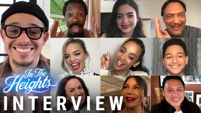 'In the Heights' Interviews with Anthony Ramos, Corey Hawkins, Leslie Grace, Melissa Barrera