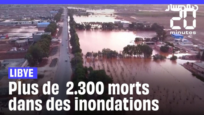 Les images des inondations en Libye