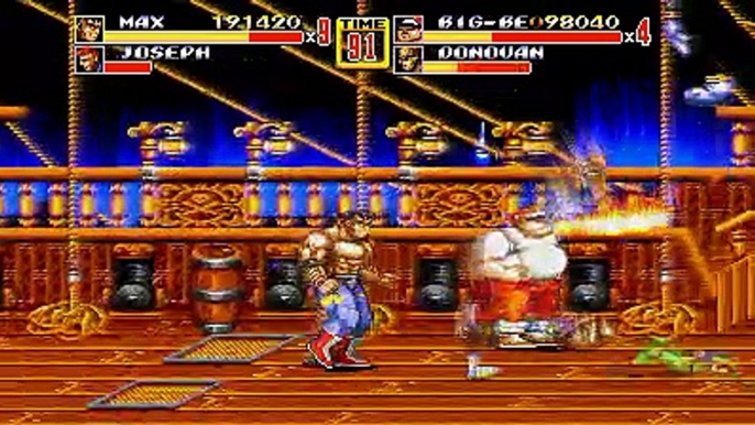 Streets of Rage 2 : Syndicate Wars - Historical Survival (Max/Big Ben) (CPU Partner) (Hard) (Hack)