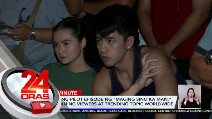 Maaksyong pilot episode ng "Maging Sino Ka Man," hinangaan ng viewers at trending topic worldwide | 24 Oras