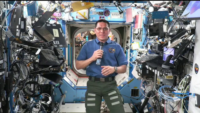 Astronaut Frank Rubio Calls NASA Leadership From Space (Official NASA Broadcast)