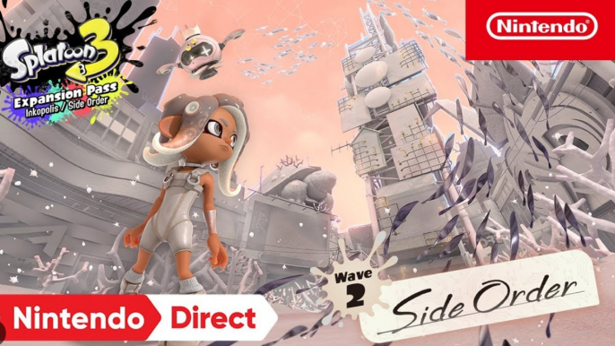 Splatoon 3 Expansion Pass - Side Order DLC - Nintendo Direct 9.14.2023