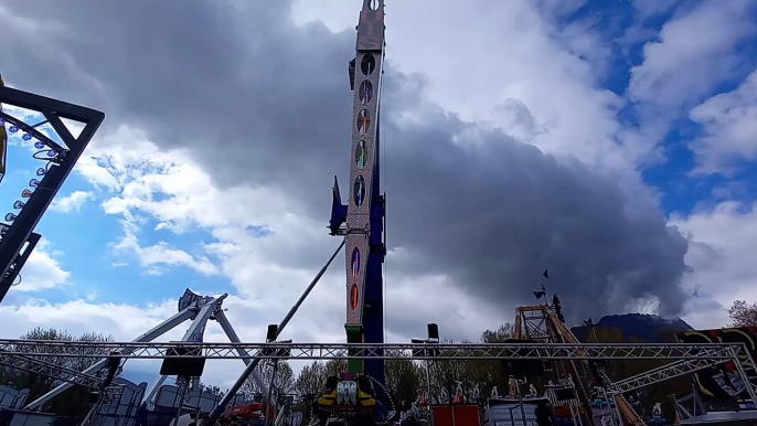 FÊTE FORAINE   Foire de GRENOBLE 2023   #grenoble  #manege #france  #foire #animation  (37)