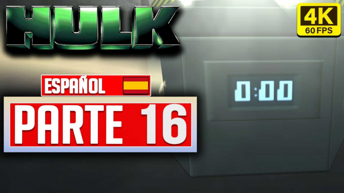HULK Gameplay PARTE 16 en Español Walkthrough Sin Comentarios Nada de Etica [4K 60FPS] (PC UHD)