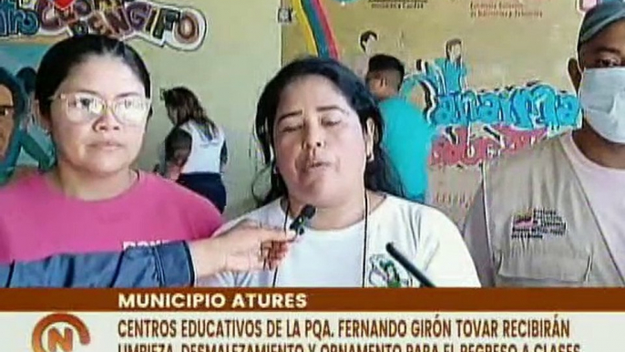 Bricomiles rehabilitan infraestructura de escuelas y liceos del estado Amazonas