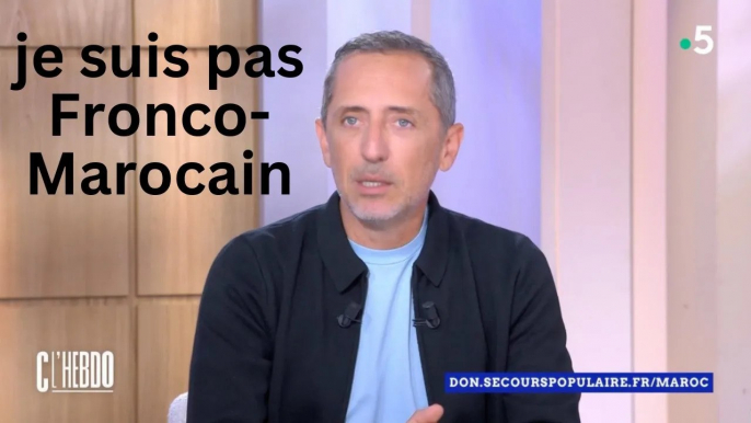 Gad Elmaleh agacé, il pousse un coup de gueule ...