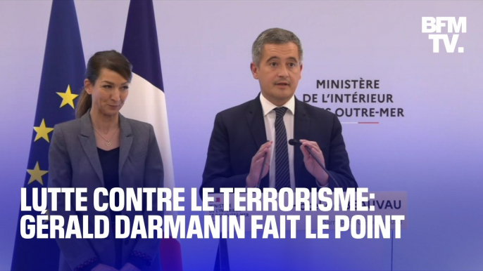 Lutte contre le terrorisme: Gérald Darmanin fait le point