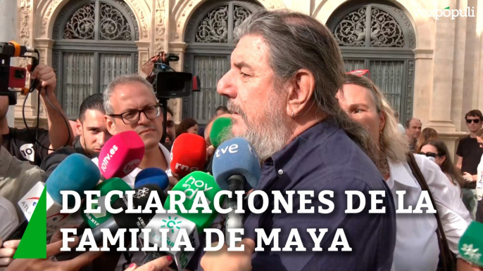 La familia de Maya revela que tenía permiso para el cumpleaños del padre