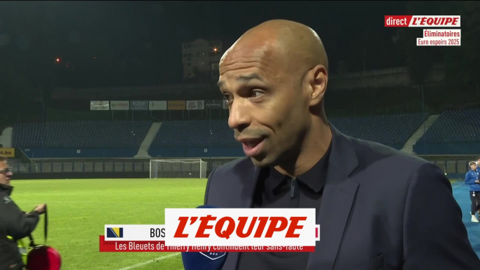 « Ça fait du bien de gagner des matches comme ça » - Foot - Qualif. Euro Espoirs - Bleuets - Henry